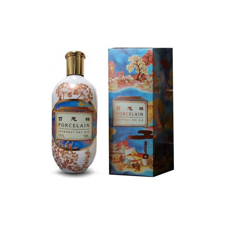Porcelain Shanghai Dry Gin - Ginebra Premium