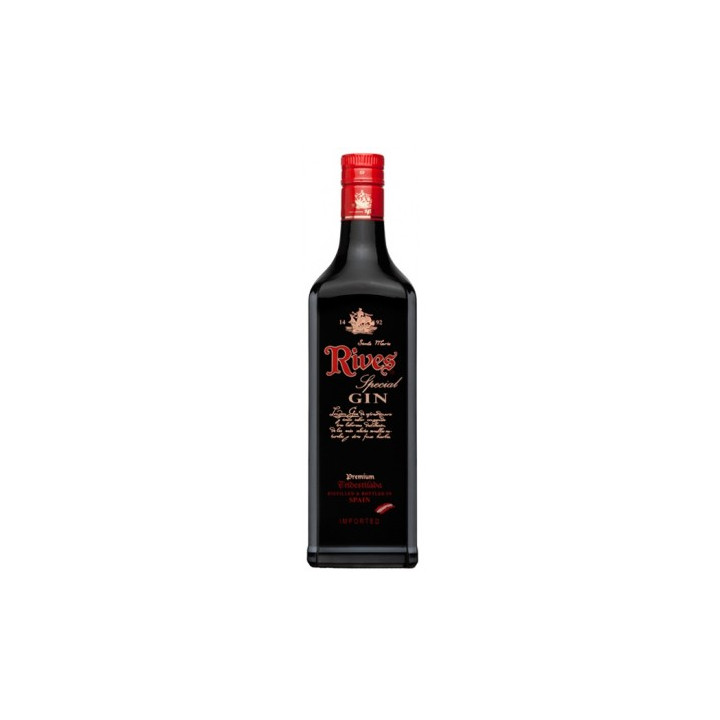 Gin Rives Especial Negra 70cl - Ginebra Premium